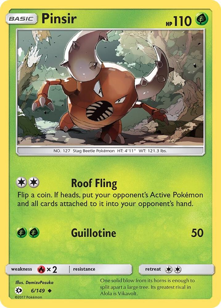 Pinsir card image