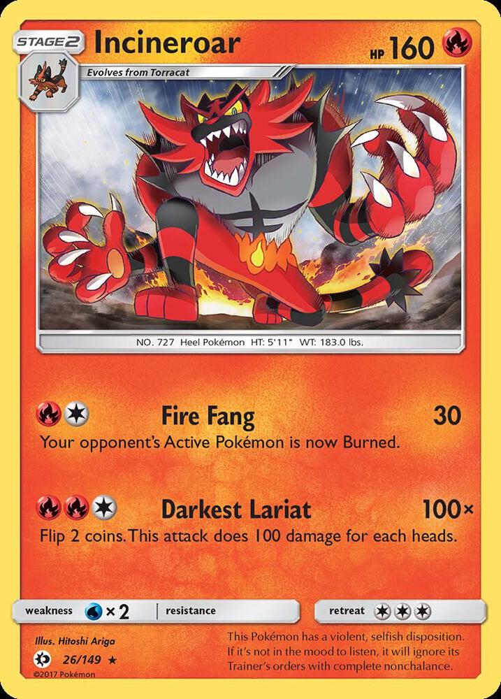 Incineroar card image