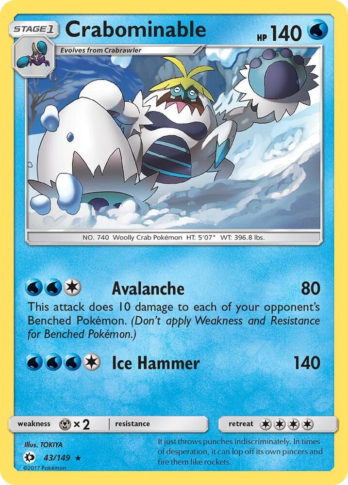 Crabominable card image