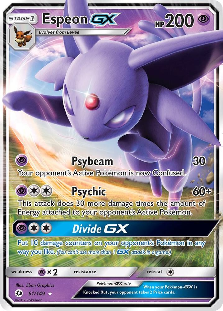 Espeon GX card image