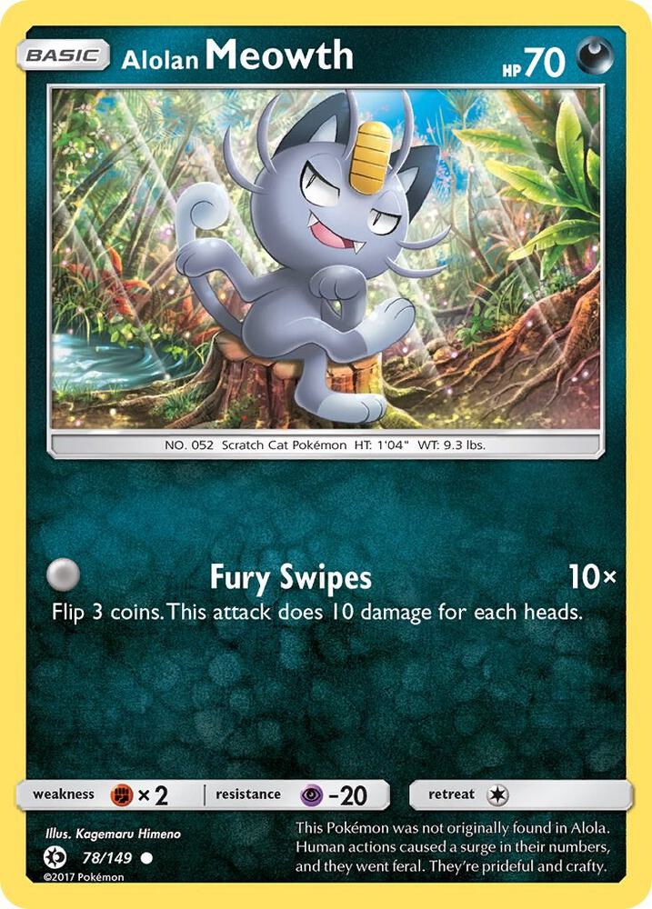 Alolan Meowth card image