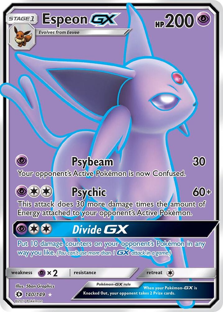Espeon GX (Full Art) card image