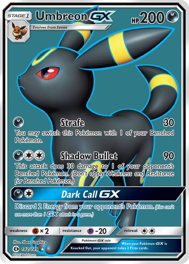 Umbreon GX (Full Art) card image