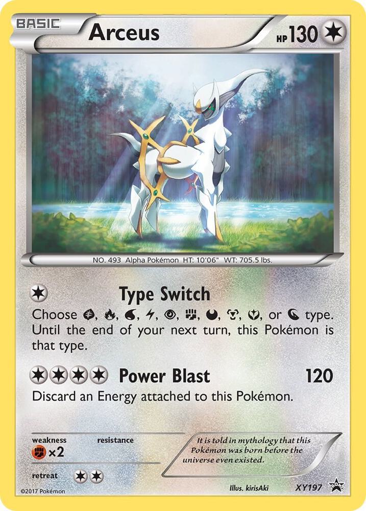 Arceus - XY197 card image