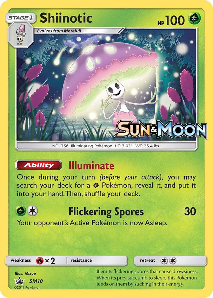 Shiinotic - SM10 (Prerelease) card image