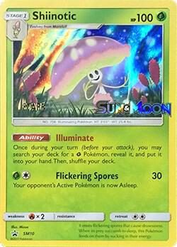 Shiinotic - SM10 (Prerelease) [Staff] card image