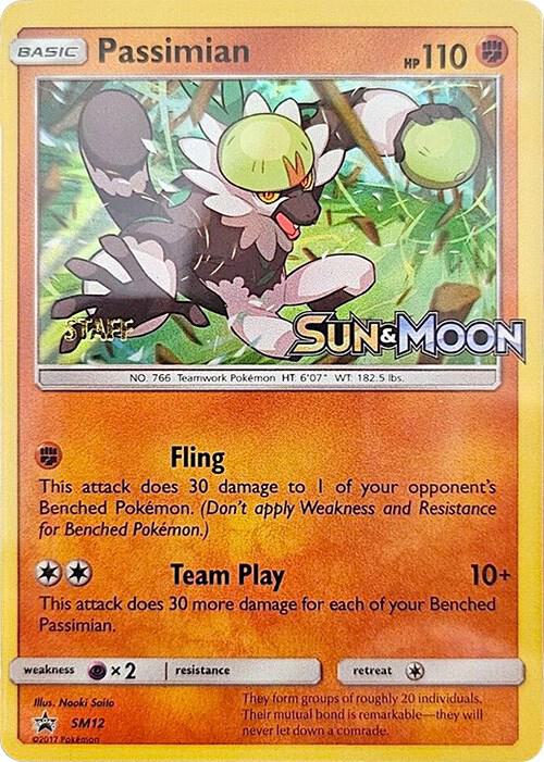 Passimian - SM12 (Prerelease) [Staff] card image