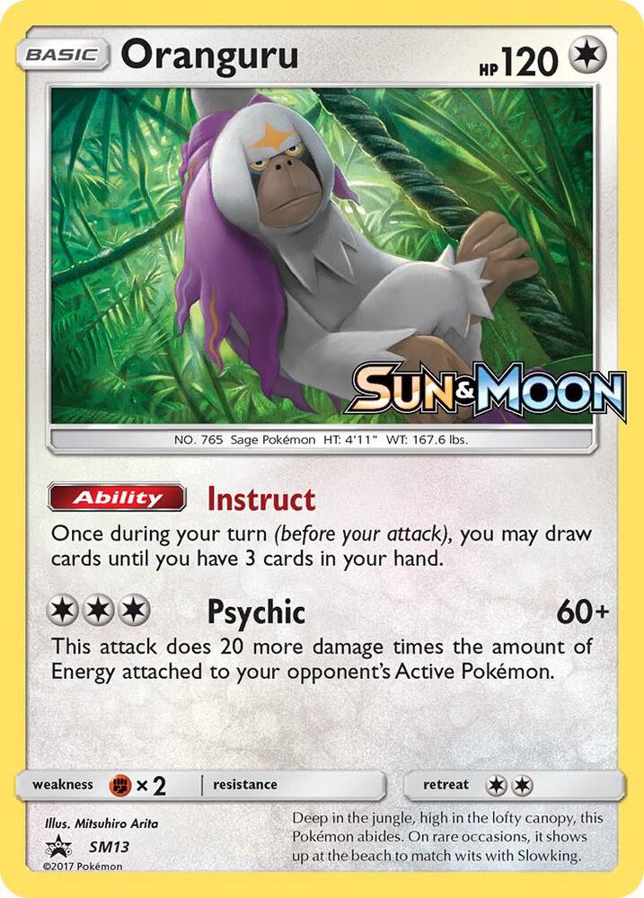 Oranguru - SM13 (Prerelease) card image