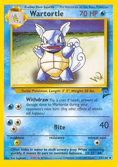 Wartortle [W Stamped] card image
