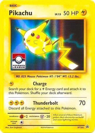 Pikachu - XY202 (Pokemon League) card image