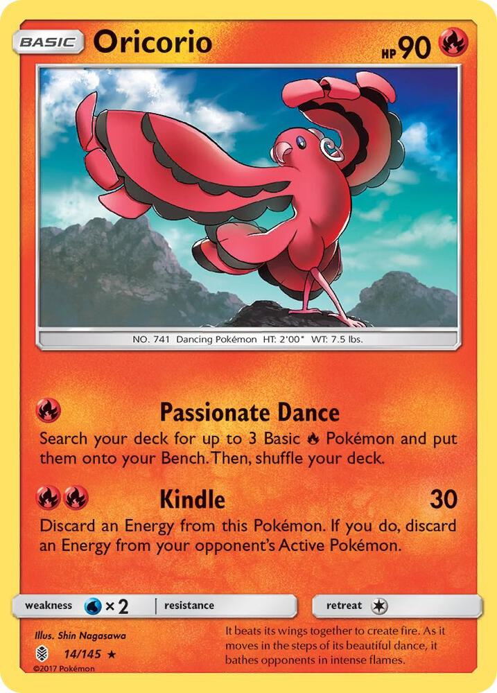 Oricorio (14) card image