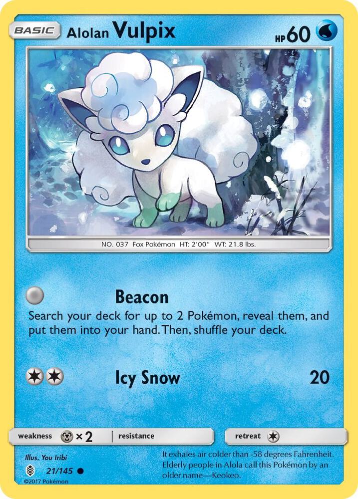 Alolan Vulpix card image