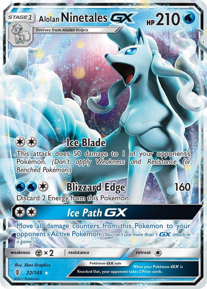 Alolan Ninetales GX card image