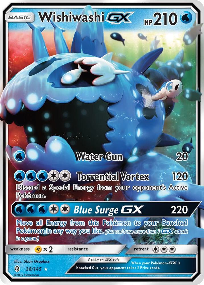 Wishiwashi GX card image