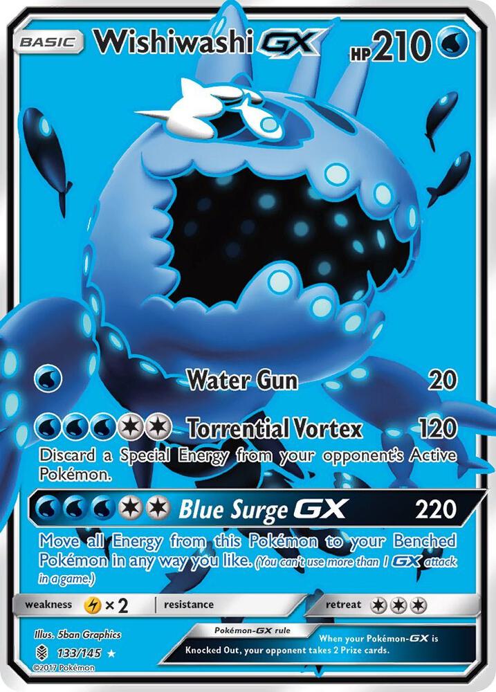 Wishiwashi GX (Full Art) card image