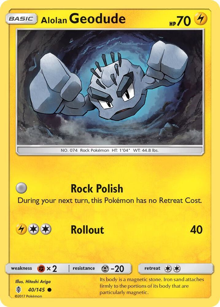 Alolan Geodude card image