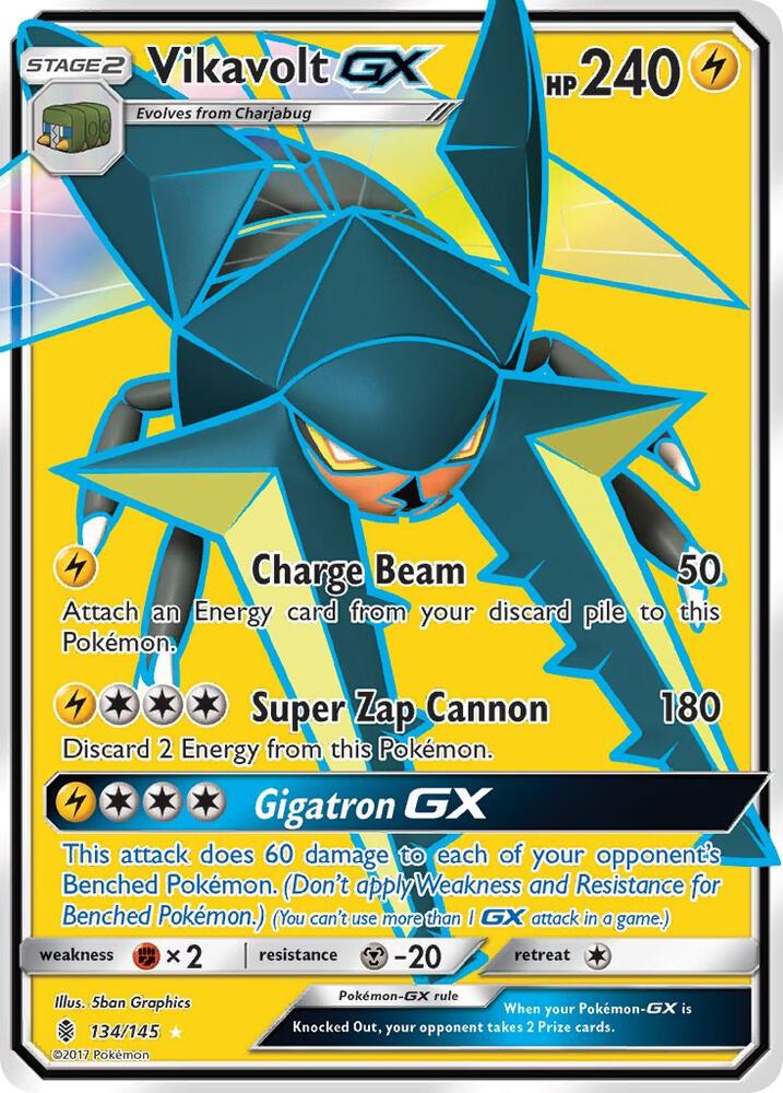 Vikavolt GX (Full Art) card image