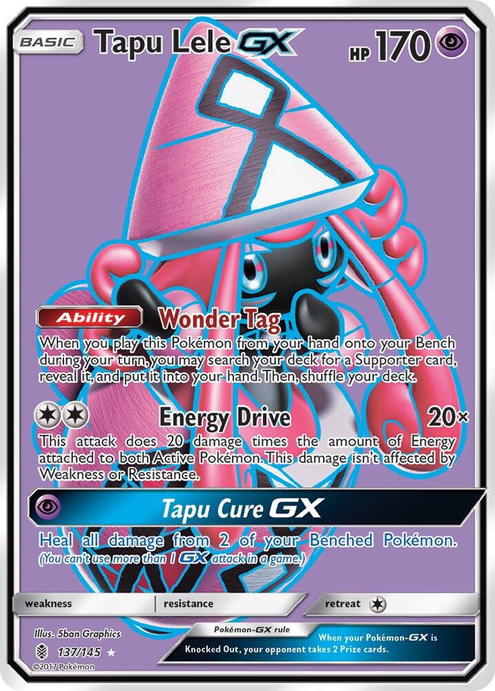 Tapu Lele GX (Full Art) card image
