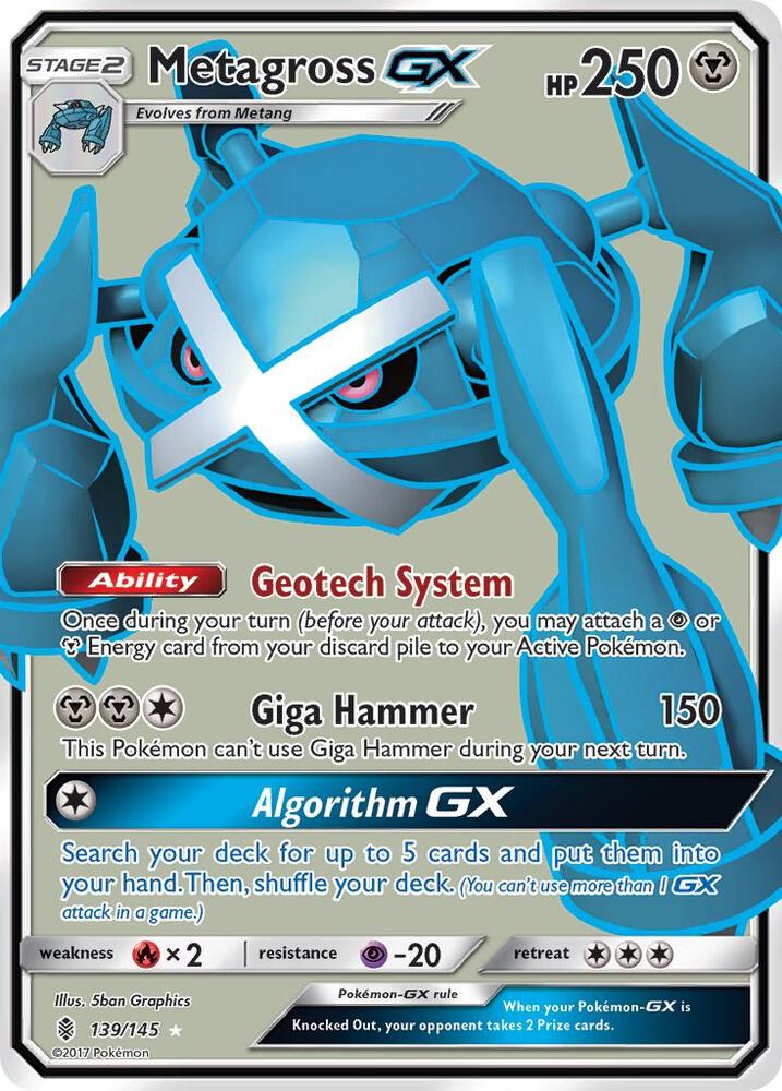 Metagross GX (Full Art) card image