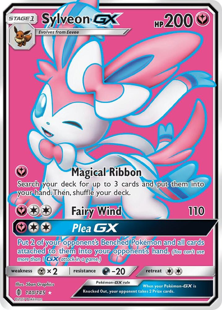 Sylveon GX (Full Art) card image