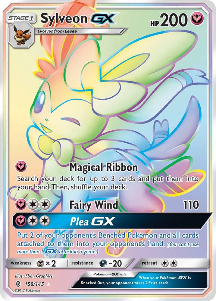 Sylveon GX (Secret) card image