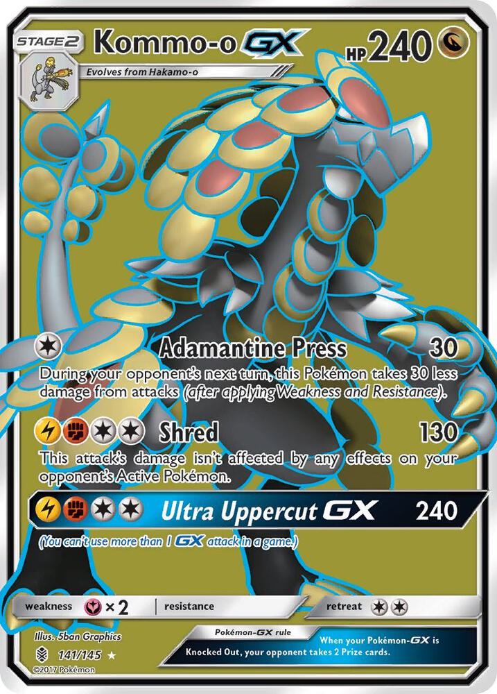 Kommo-o GX (Full Art) card image