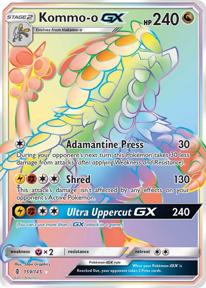 Kommo-o GX (Secret) card image