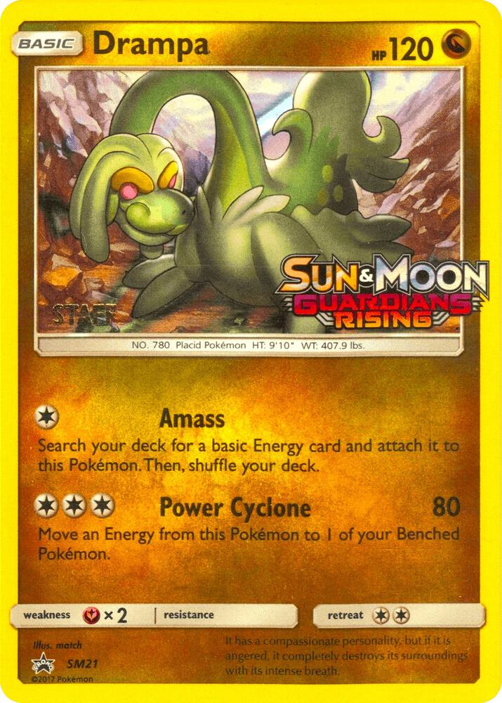 Drampa - SM21 (Prerelease) [Staff] card image