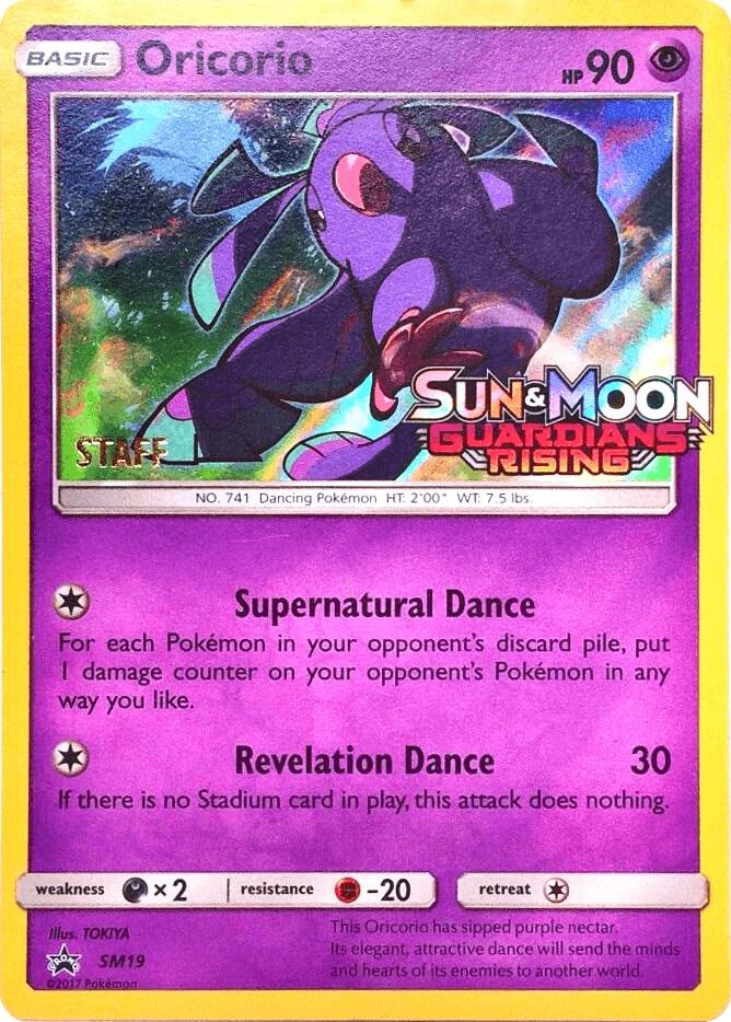 Oricorio - SM19 (Prerelease) [Staff] card image