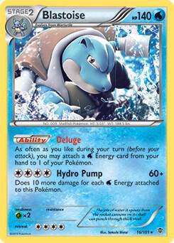 Blastoise - 16/101 (BW Plasma Blast) card image