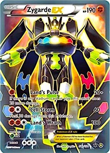 Zygarde EX - 54a/124 card image