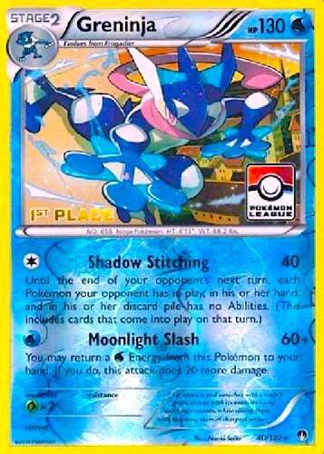Greninja - 40/122 (Pokemon League) [1st Place] card image