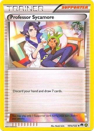 Professor Sycamore - 107a/122 (Holofoil) card image