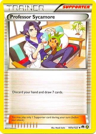 Professor Sycamore - 107a/122 (Non-Holo) card image