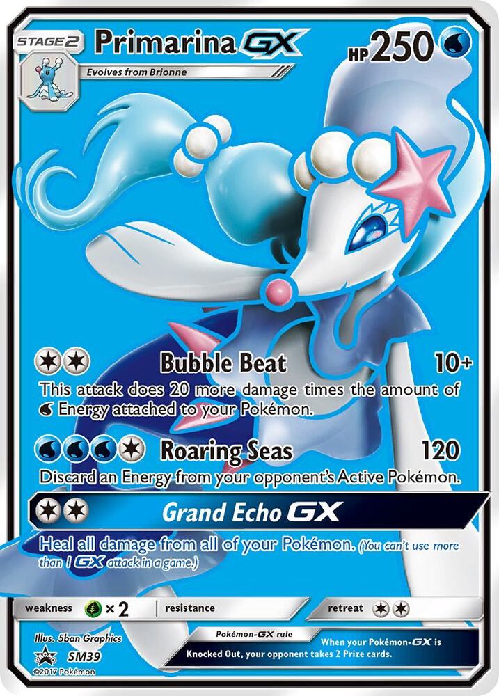 Primarina GX - SM39 card image