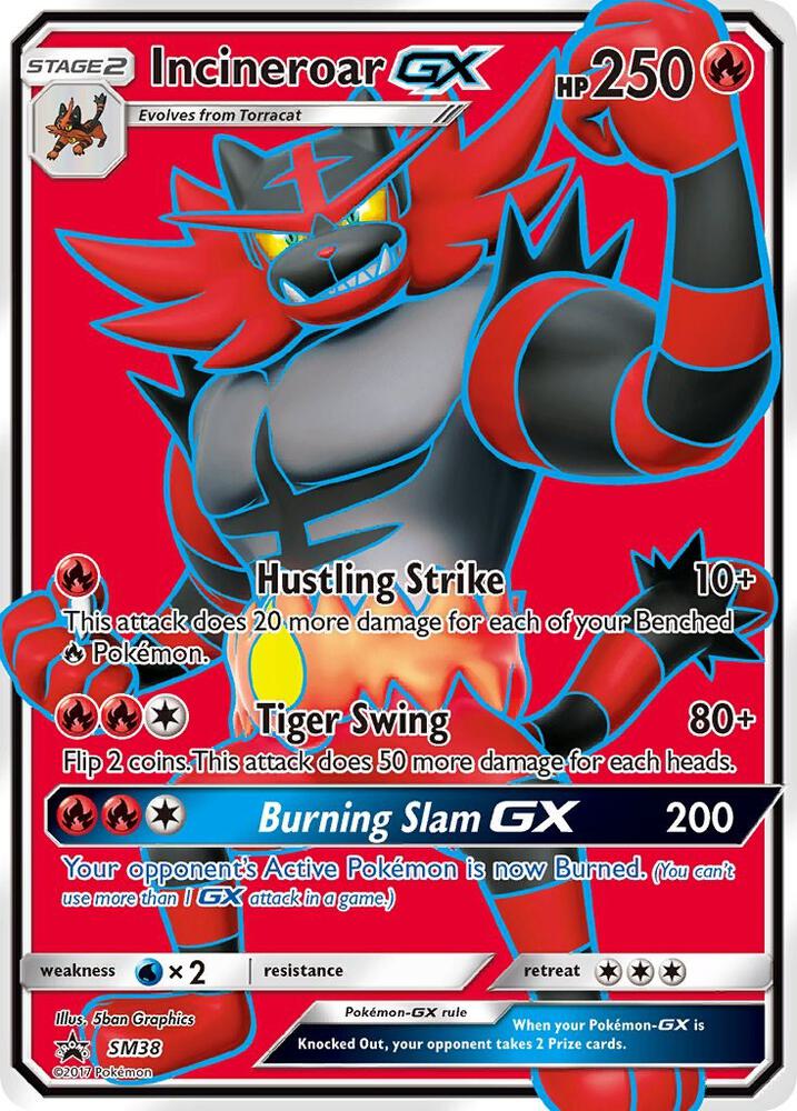 Incineroar GX - SM38 card image