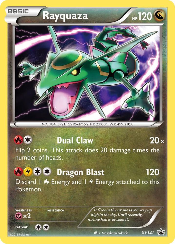 Rayquaza - XY141 card image