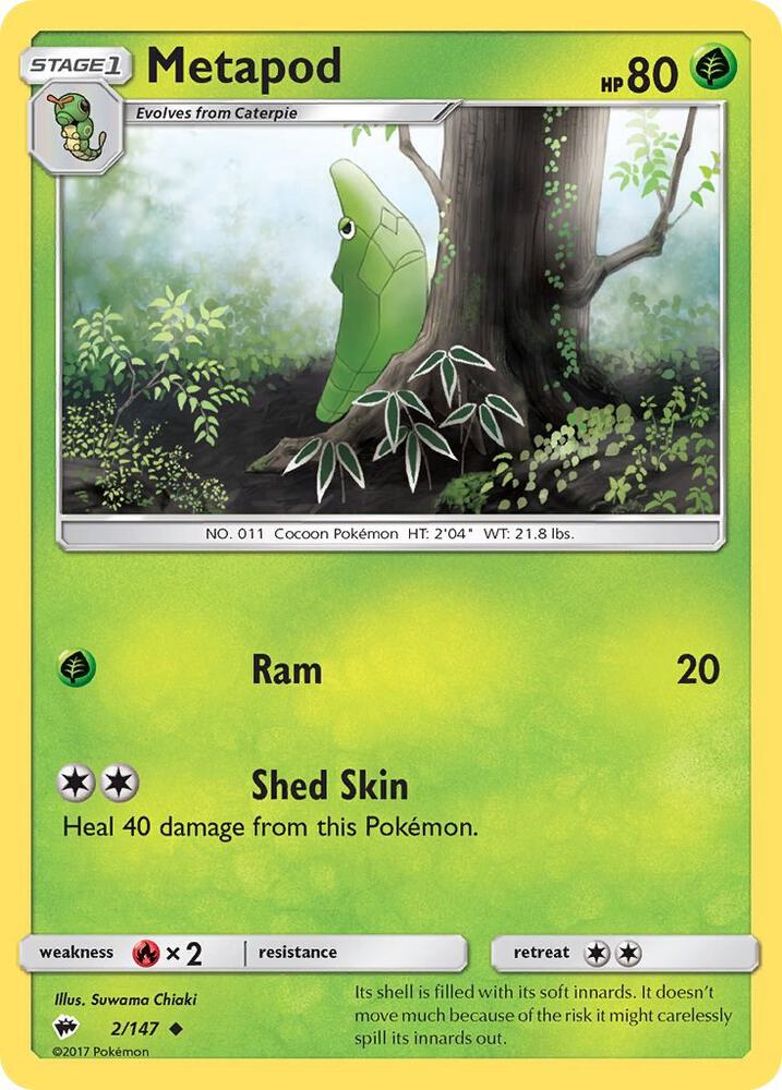 Metapod card image