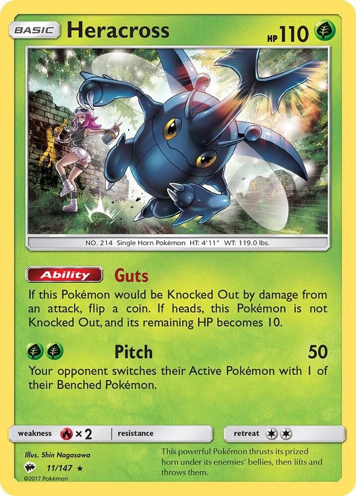 Heracross card image