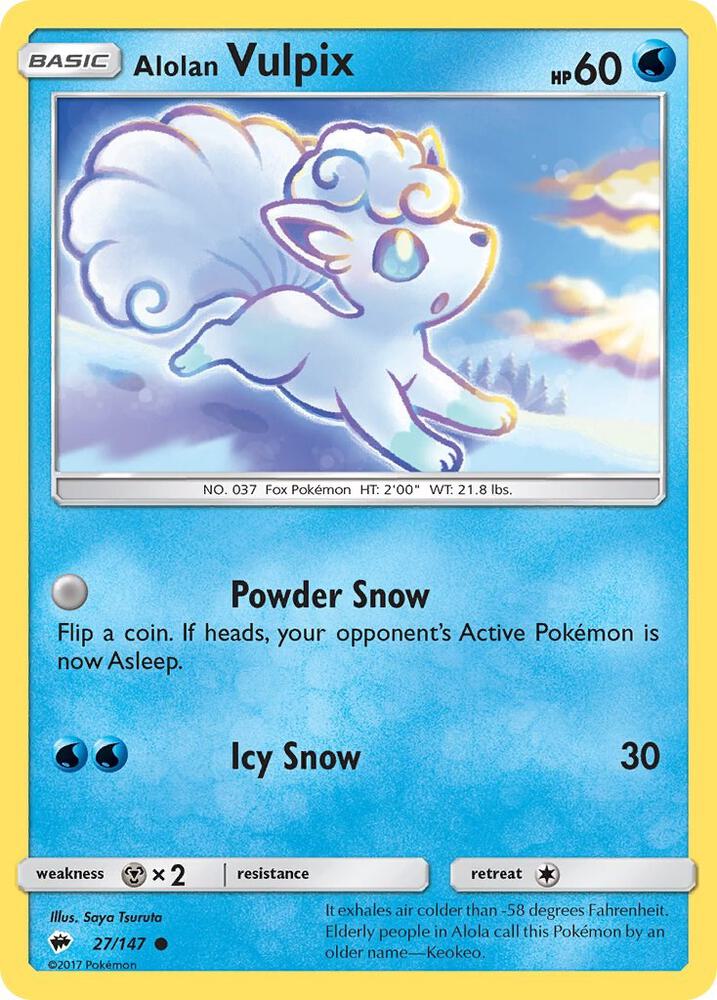 Alolan Vulpix card image