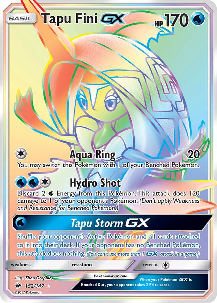 Tapu Fini GX (Secret) card image