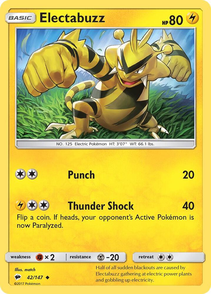 Electabuzz card image