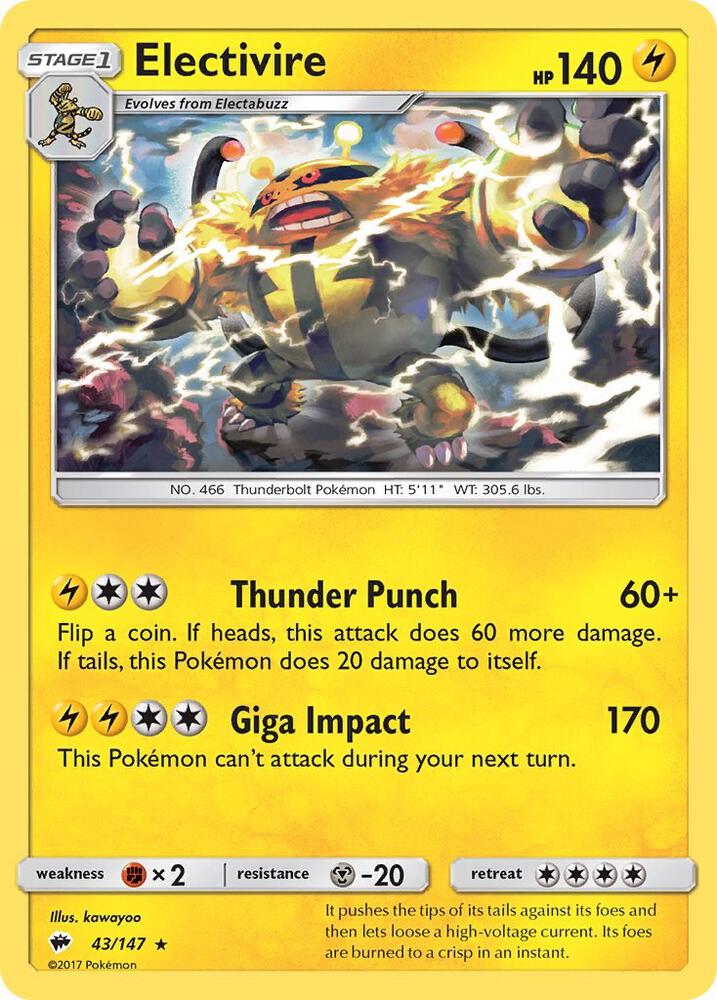 Electivire card image
