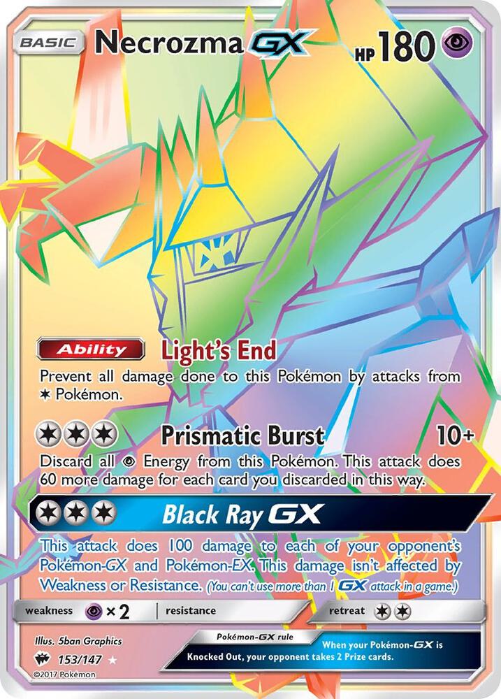 Necrozma GX (Secret) card image