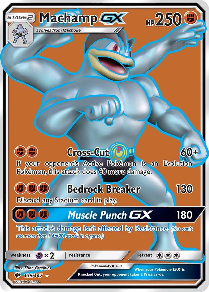 Machamp GX (Full Art) card image