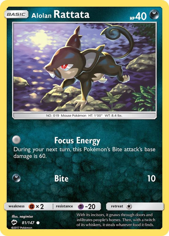 Alolan Rattata card image