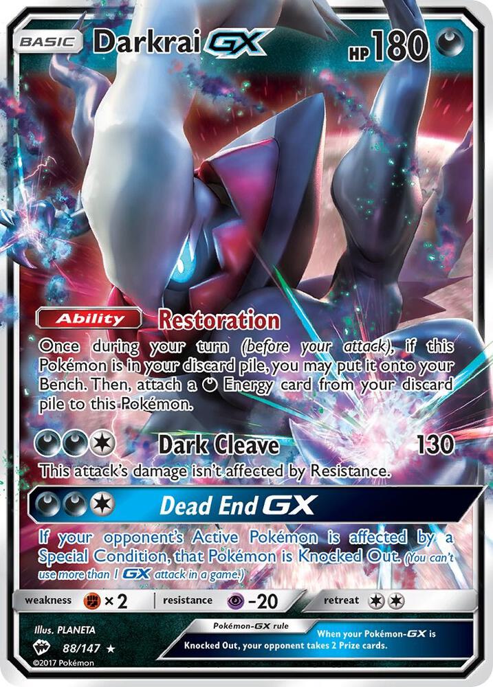 Darkrai GX card image