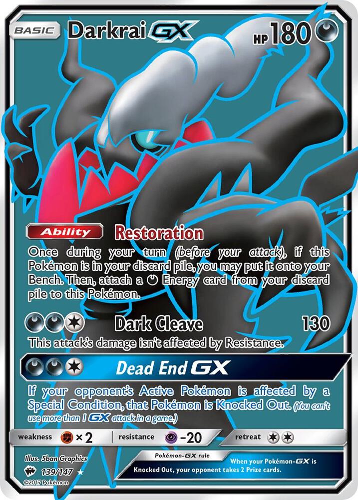 Darkrai GX (Full Art) card image