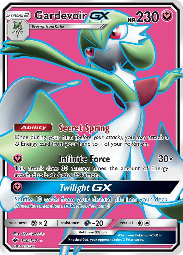 Gardevoir GX (Full Art) card image