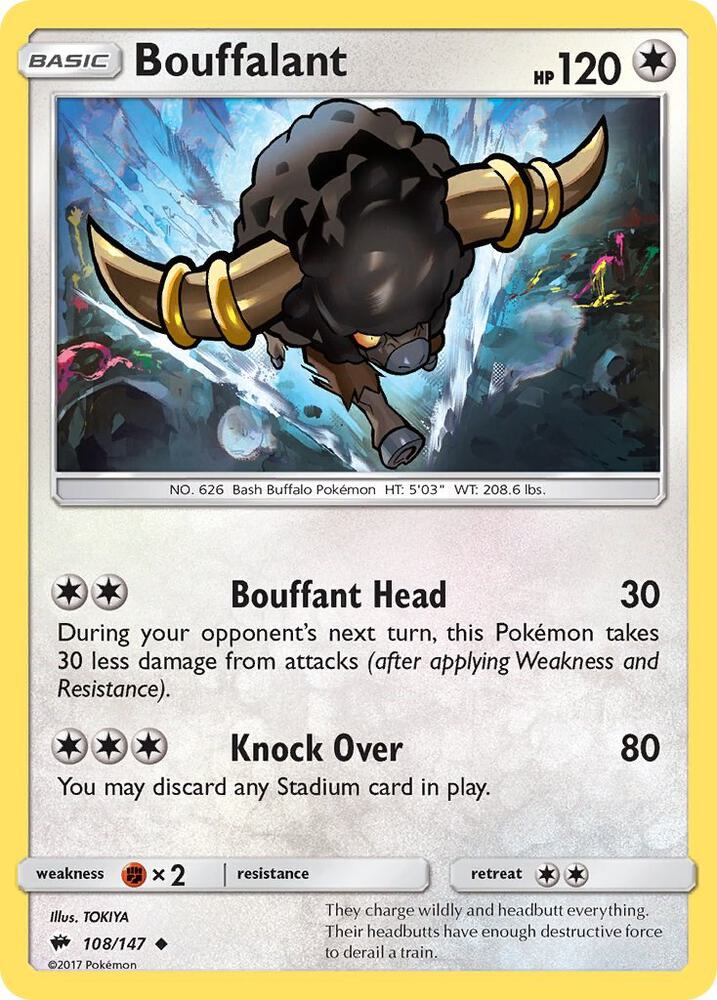Bouffalant card image